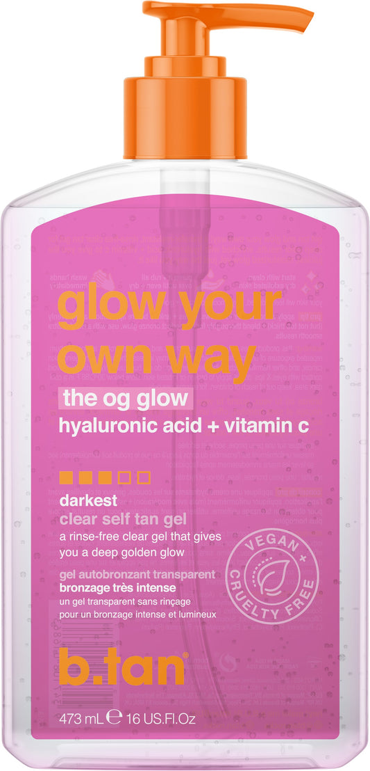B Tan gimme the glow down-itseruskettava geeli