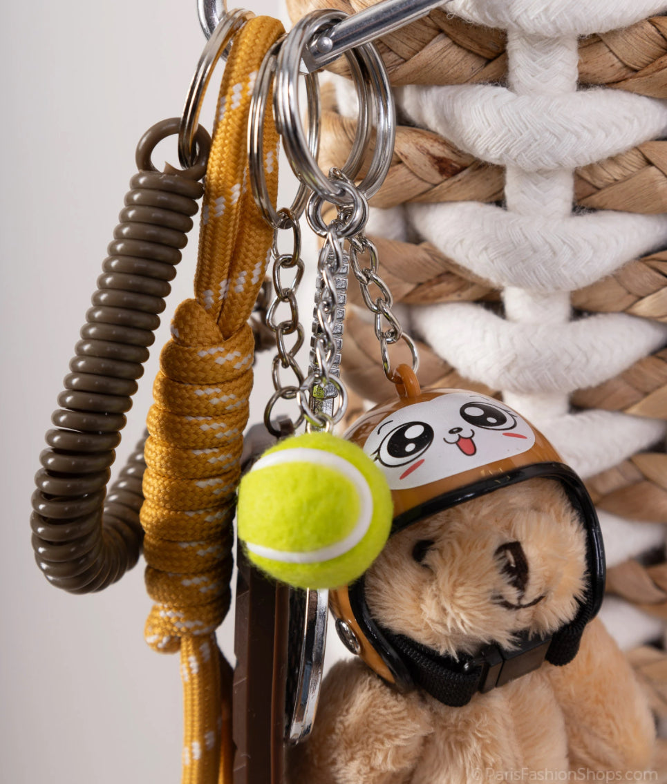Laukkukoru Sporty Bear, okra