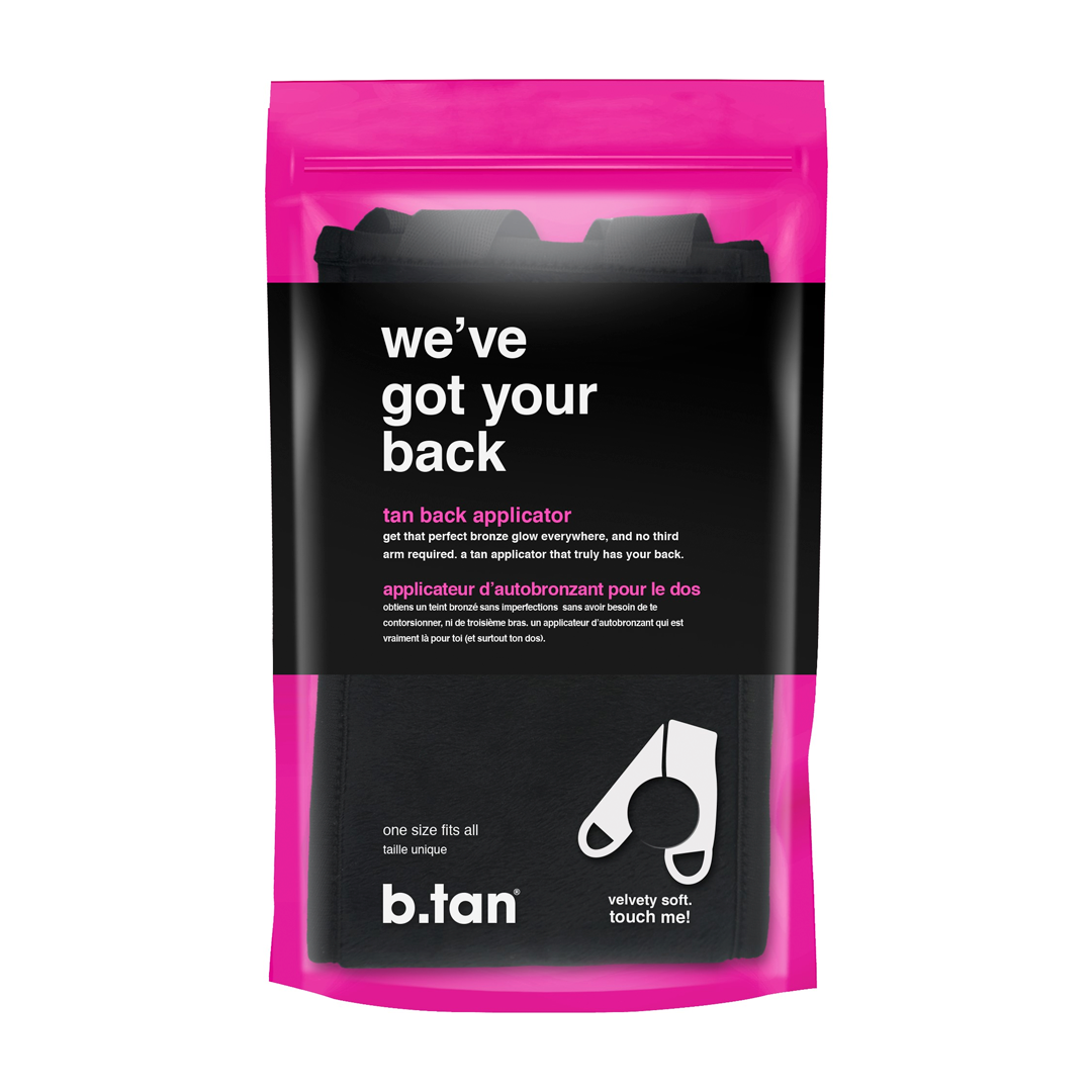 B Tan We’ve got your back-itseruskettavan levityskinnas