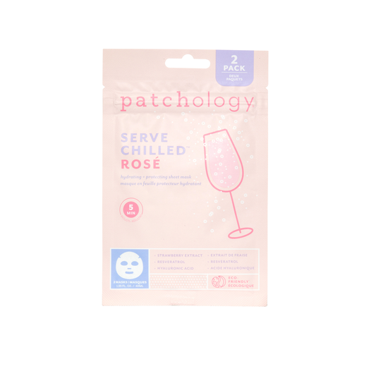 Patchology Serve Chilled Rose Sheet Mask duo-kangasnaamio