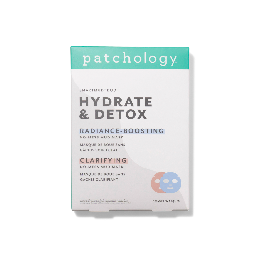 Patchology SmartMud Duo Detox + Hydrate-kangasnaamio